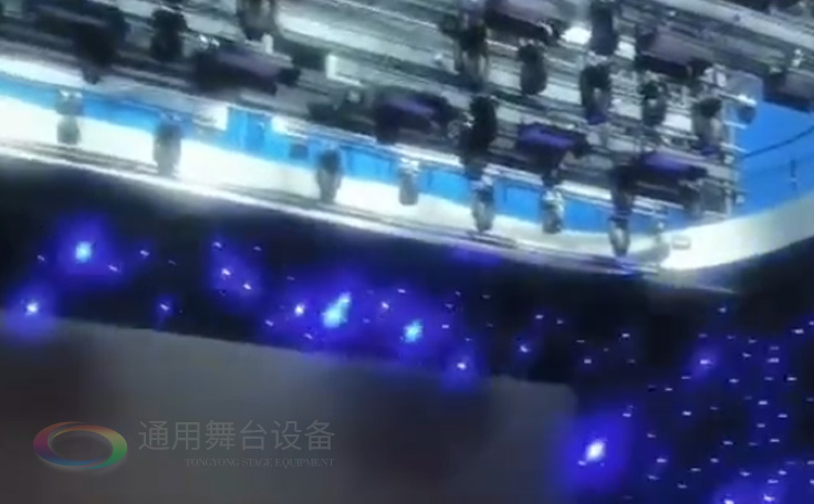 通用舞臺吊桿——舞臺施工作業(yè)視頻