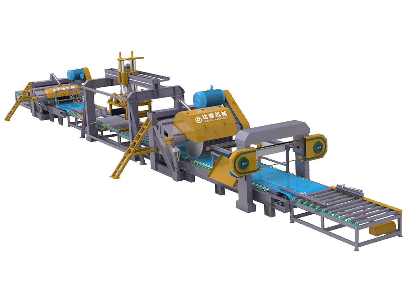 混凝土砌塊切割流水線